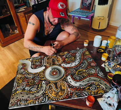 Custom Original Aboriginal Dreaming Artwork