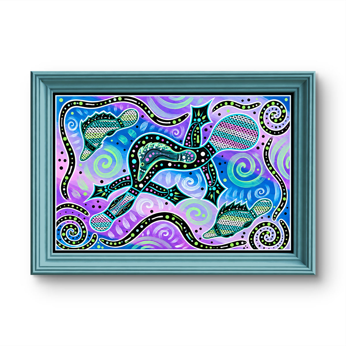 Platypus Dreaming – Aboriginal Fine Art Print