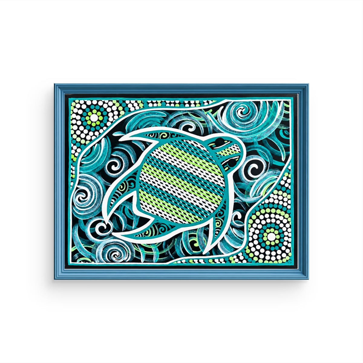 Turtle Dreaming – Aboriginal Fine Art Print