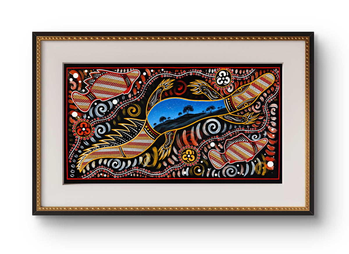 Barramundi Dreaming – Aboriginal Fine Art Print