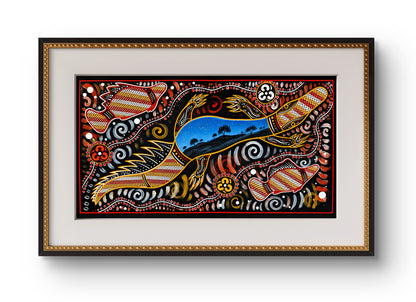 Barramundi Dreaming – Aboriginal Fine Art Print