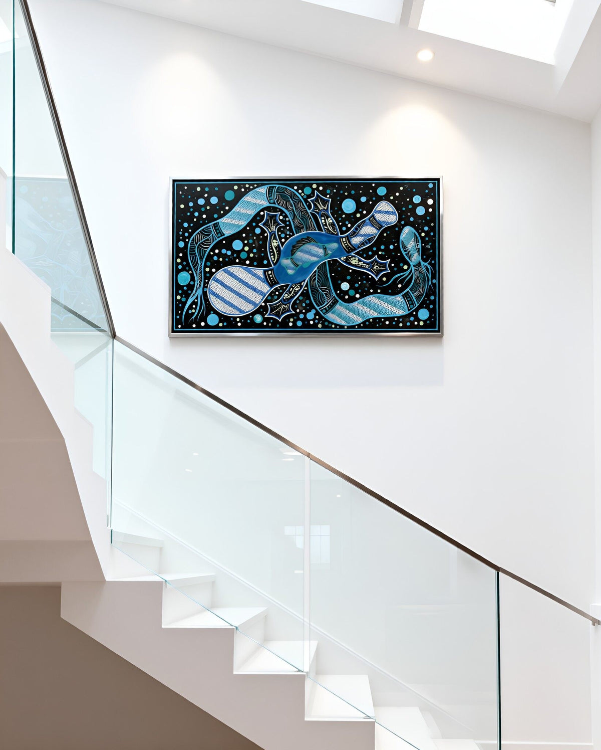 Platypus Creation Dreaming – Aboriginal Fine Art Print Australia