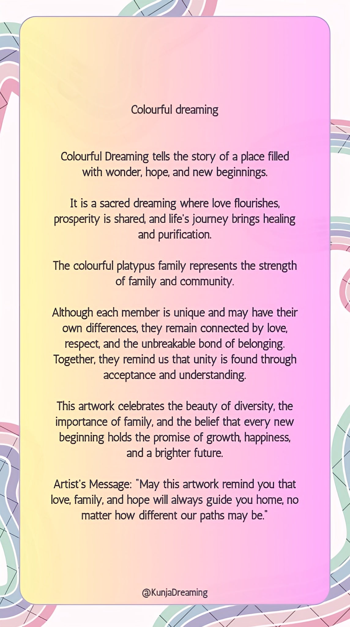 Colourful Dreaming
