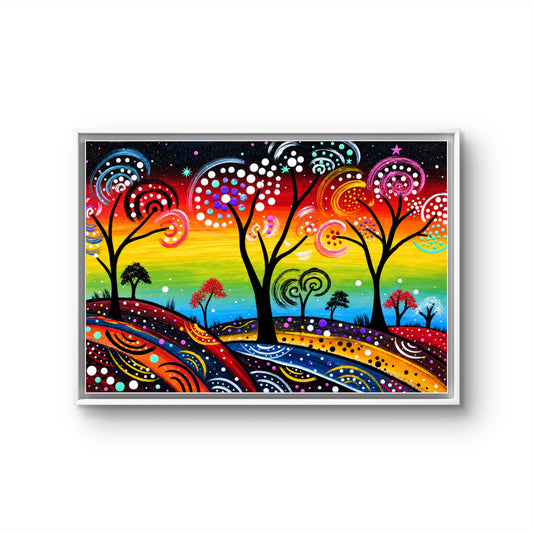 Spirit of the Land: Pre-Colonisation Dreaming – Aboriginal Fine Art Print Australia