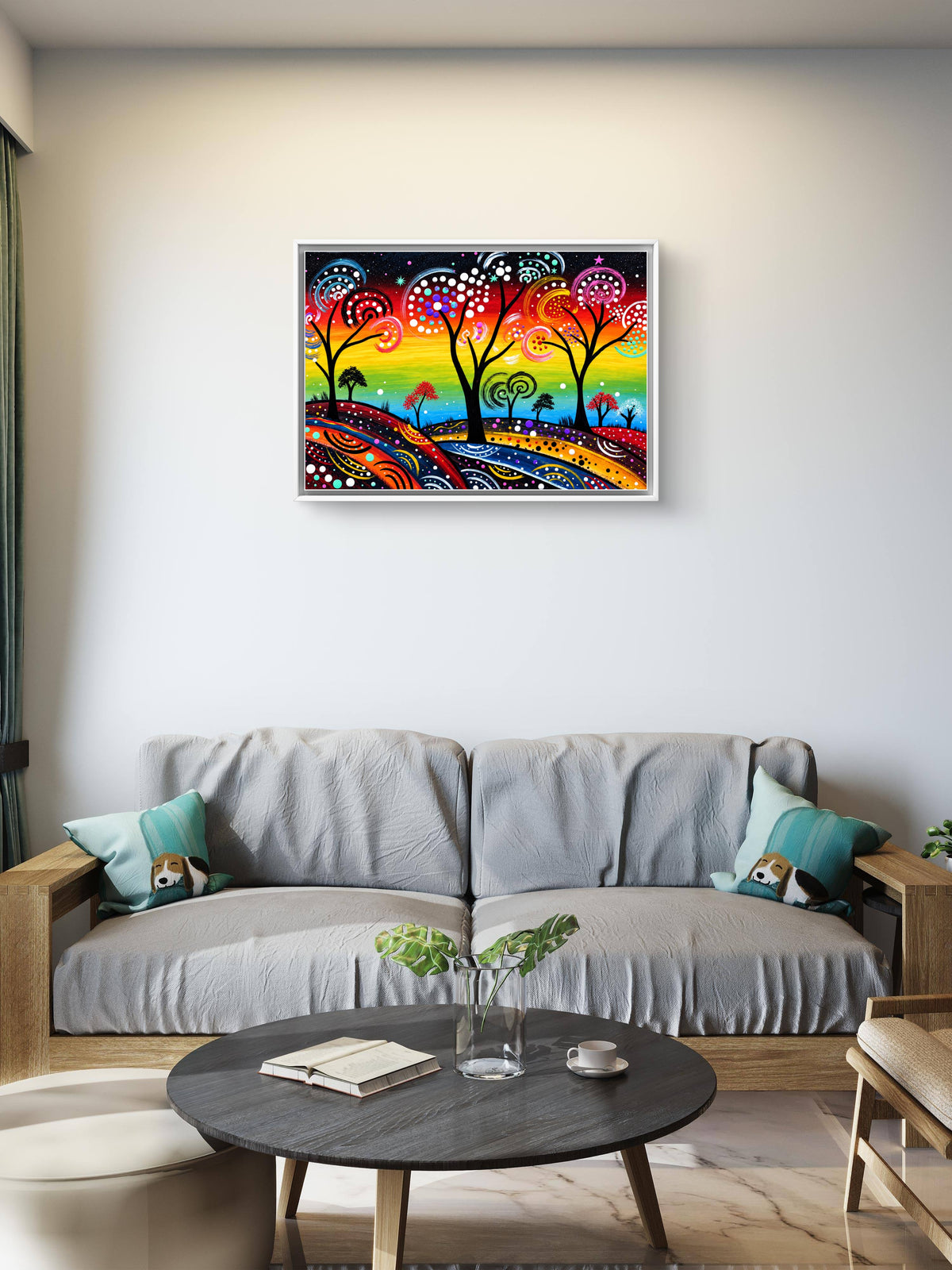 Spirit of the Land: Pre-Colonisation Dreaming – Aboriginal Fine Art Print Australia