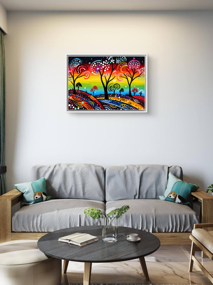 Spirit of the Land: Pre-Colonisation Dreaming – Aboriginal Fine Art Print Australia
