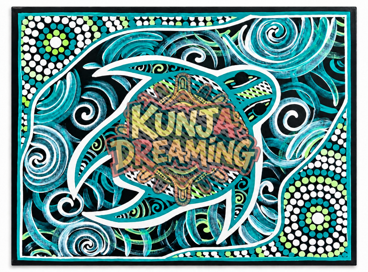 Turtle Dreaming – Aboriginal Fine Art Print