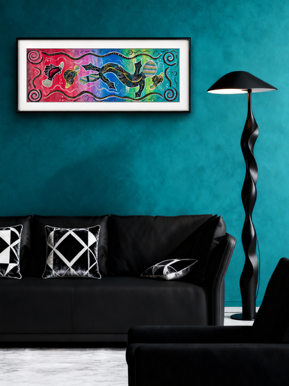 Sacred Mother Dreaming – Original Indigenous Fine Art Canvas