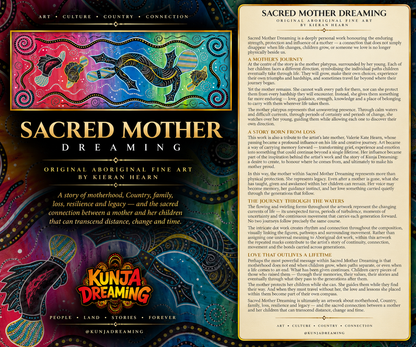 Sacred Mother Dreaming – Original Indigenous Fine Art Canvas