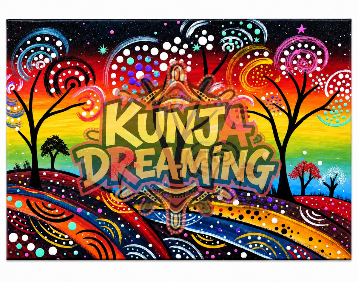 Spirit of the Land: Pre-Colonisation Dreaming – Aboriginal Fine Art Print Australia