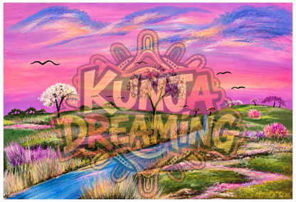 Dreaming Of Country - Aboriginal Fine Art Print