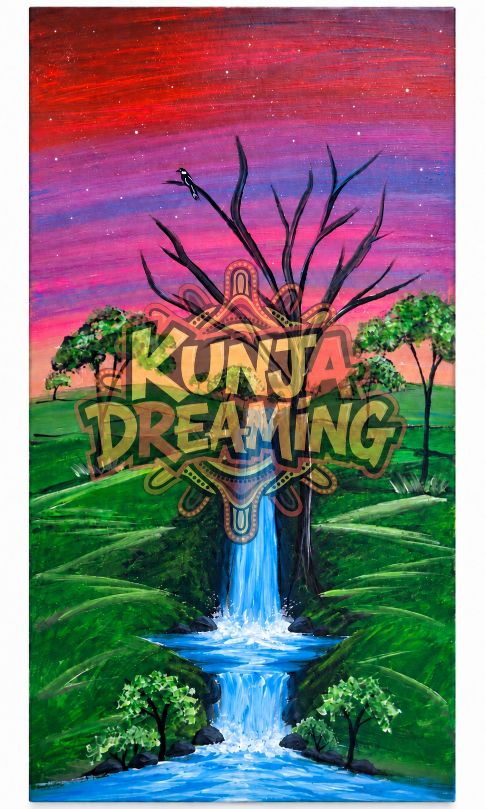 Water Of Life Dreaming - Aboriginal Art Print