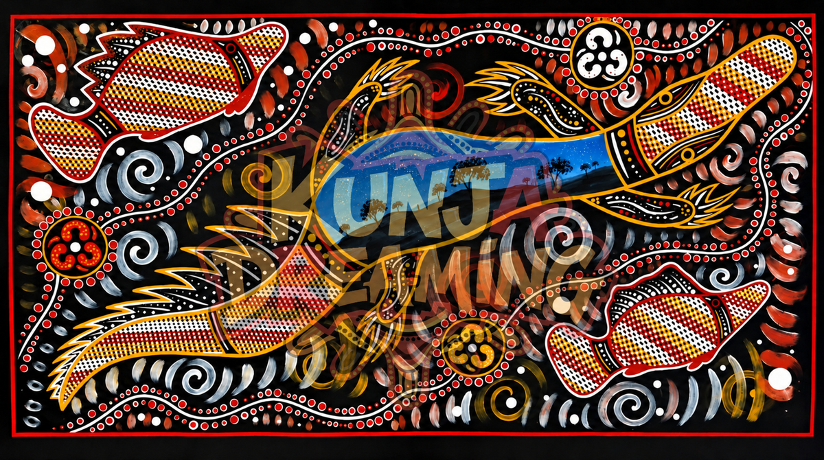 Barramundi Dreaming – Aboriginal Fine Art Print