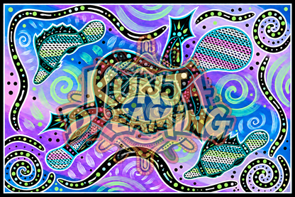 Platypus Dreaming – Aboriginal Fine Art Print
