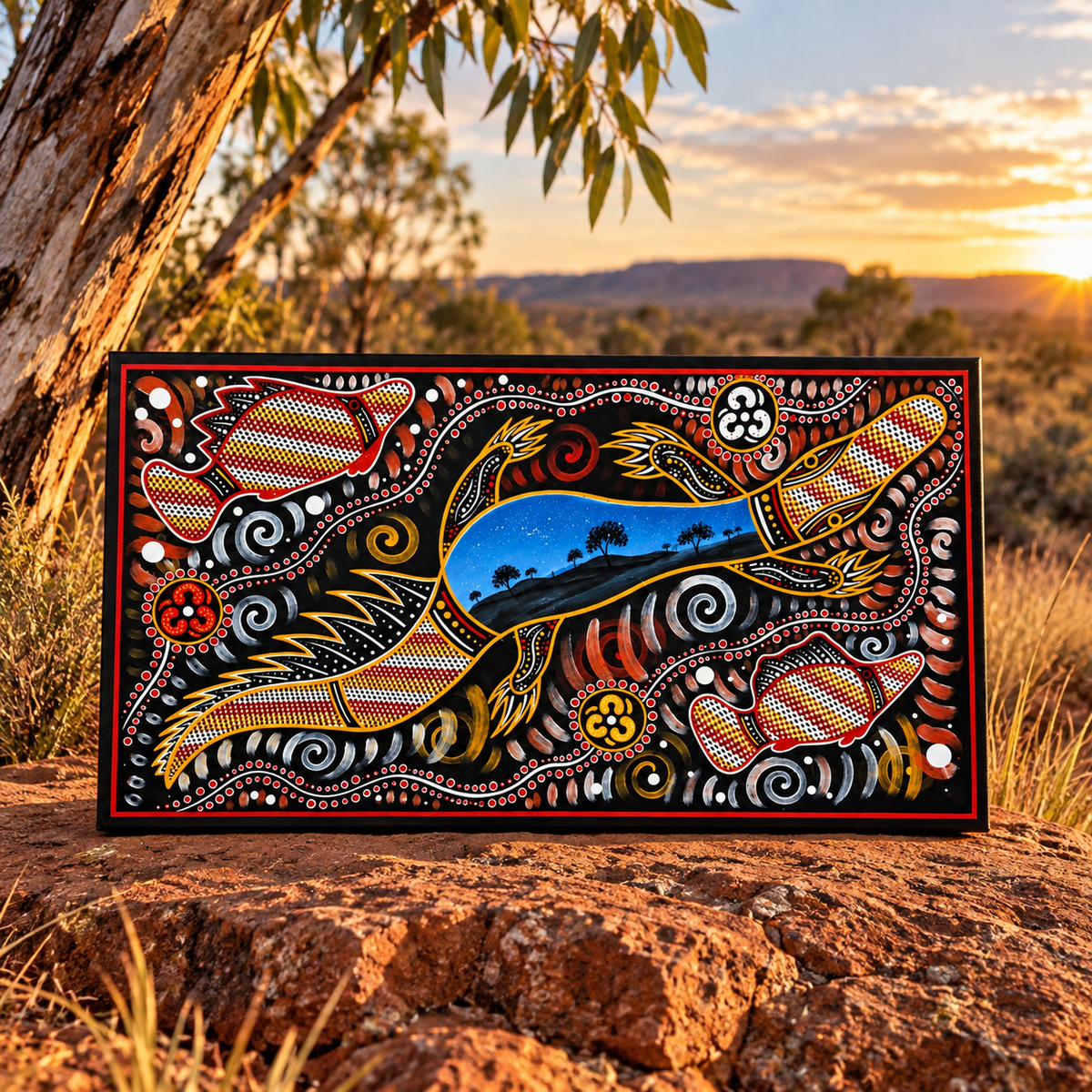 Barramundi Dreaming – Aboriginal Fine Art Print