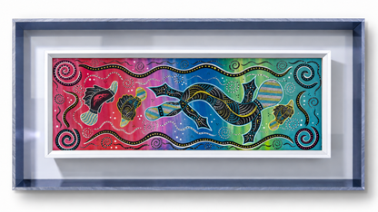Sacred Mother Dreaming – Original Indigenous Fine Art Canvas