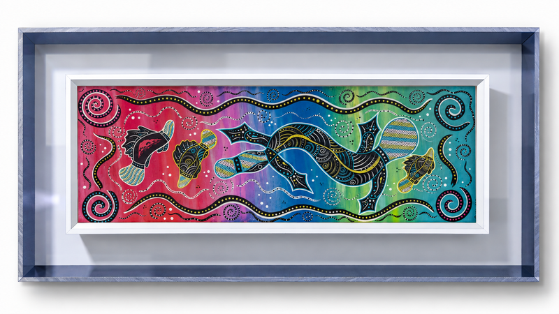 Sacred Mother Dreaming – Original Indigenous Fine Art Canvas